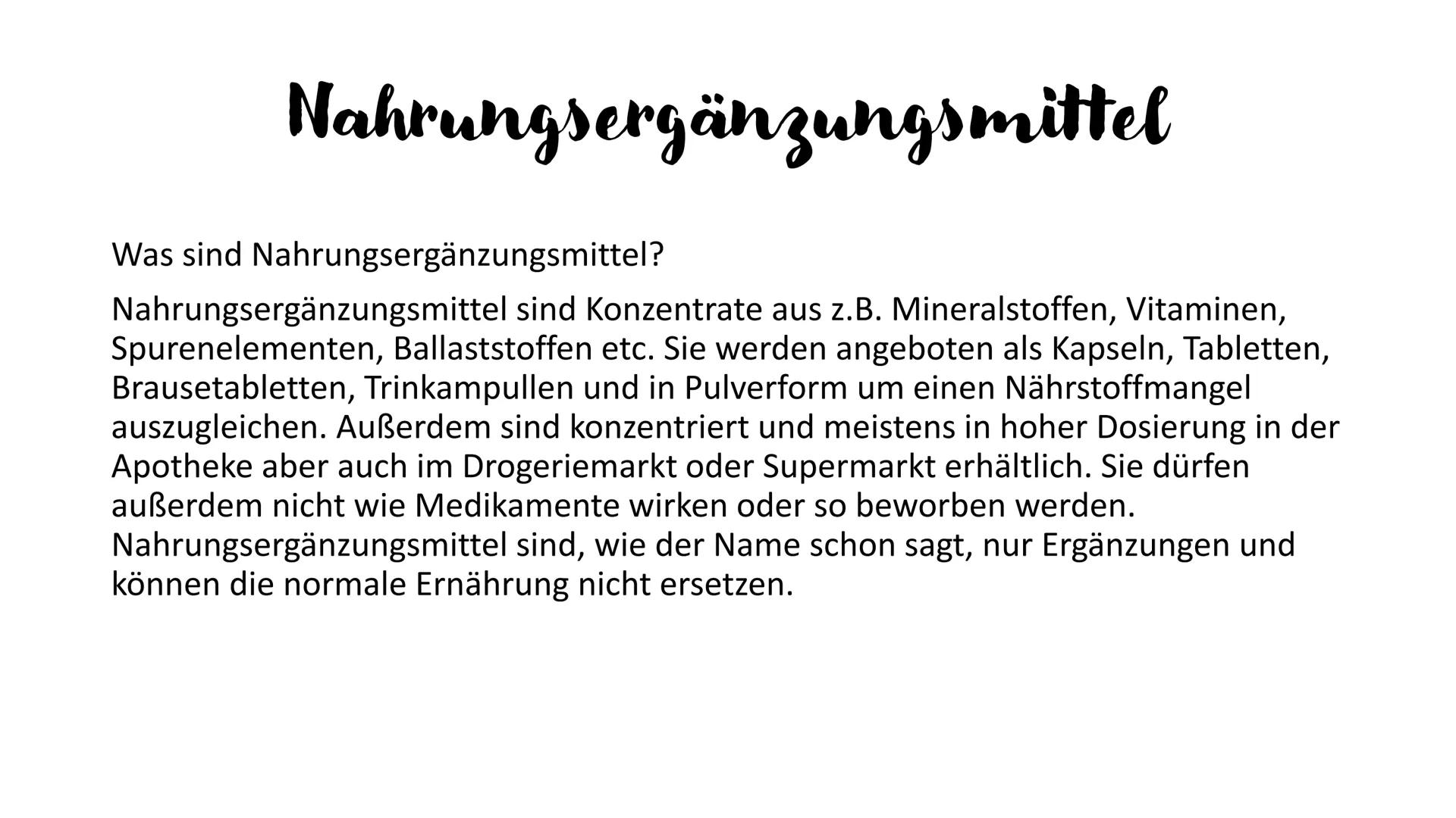 AKTUELLE TRENDS
in der Lebensmittelindustrie
Gentechnisch veränderte Lebensmittel &
Nahrungsergänzungsmittel
Fluch oder Segen?
Hanna Singhof