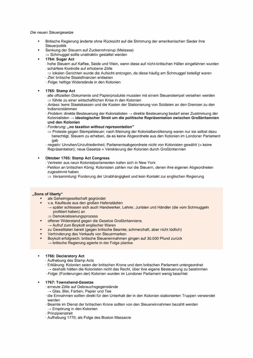 Die amerikanische Revolution
*gearbeitet wurde mit dem Buch Kolleg Geschichte Ausgabe Niedersachsen | Abitur 2022, C.C. Buchner
Die Ausgangs