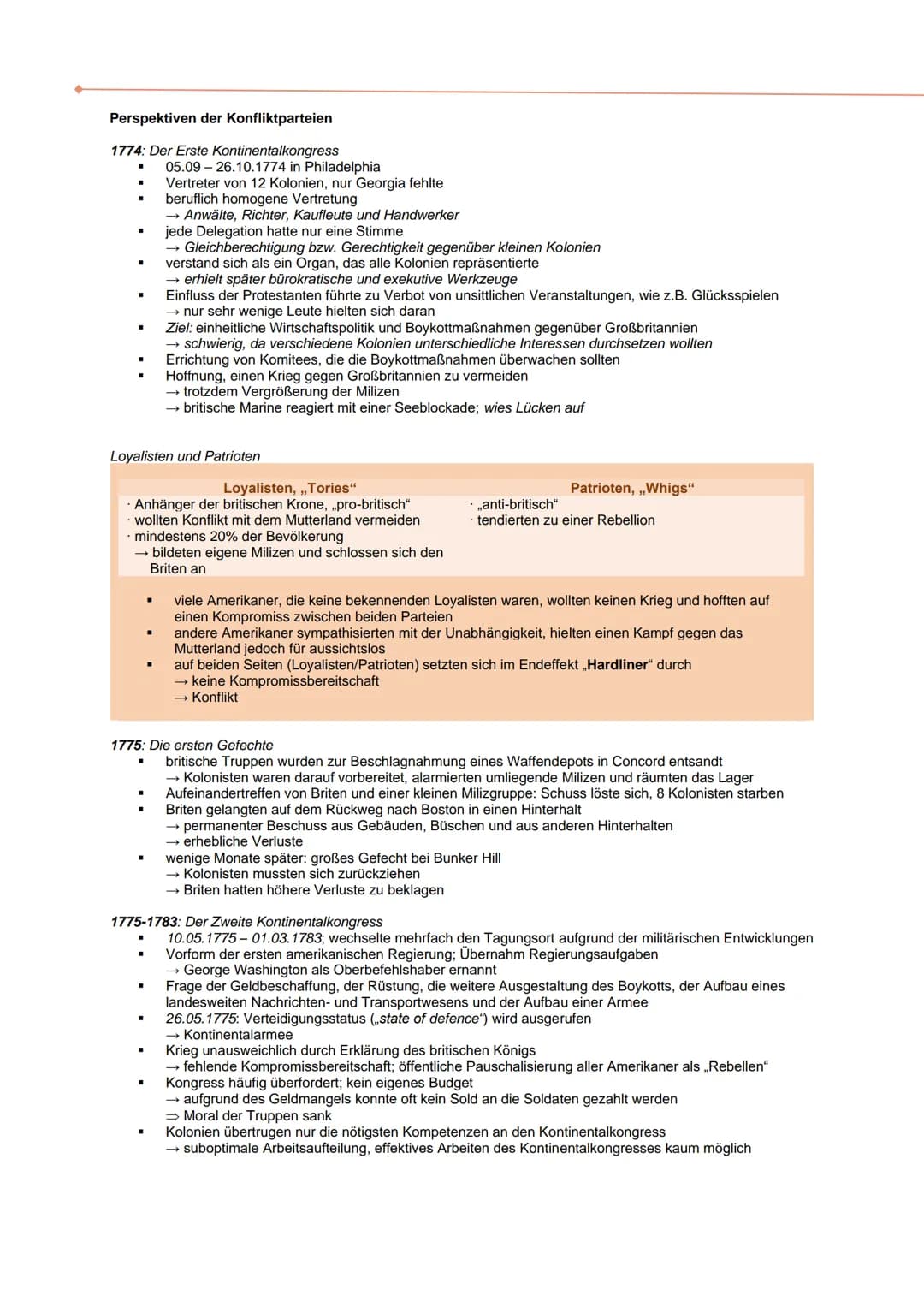 Die amerikanische Revolution
*gearbeitet wurde mit dem Buch Kolleg Geschichte Ausgabe Niedersachsen | Abitur 2022, C.C. Buchner
Die Ausgangs
