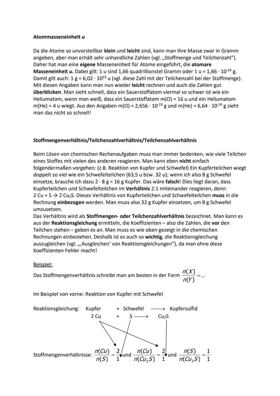 
<p>In Reaktionsgleichungen werden tatsächlich Anzahlen von Teilchen angegeben, daher argumentiert der Chemiker bei chemischen Reaktionen im