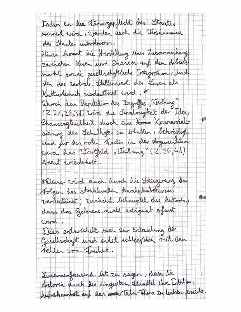 Analyse des von, Schule des Lesens"
Antirslich des Wettalphabetisierungstag und
Schuljahresbeginn veröffentlichte Elisabeth von
Kadden ote a