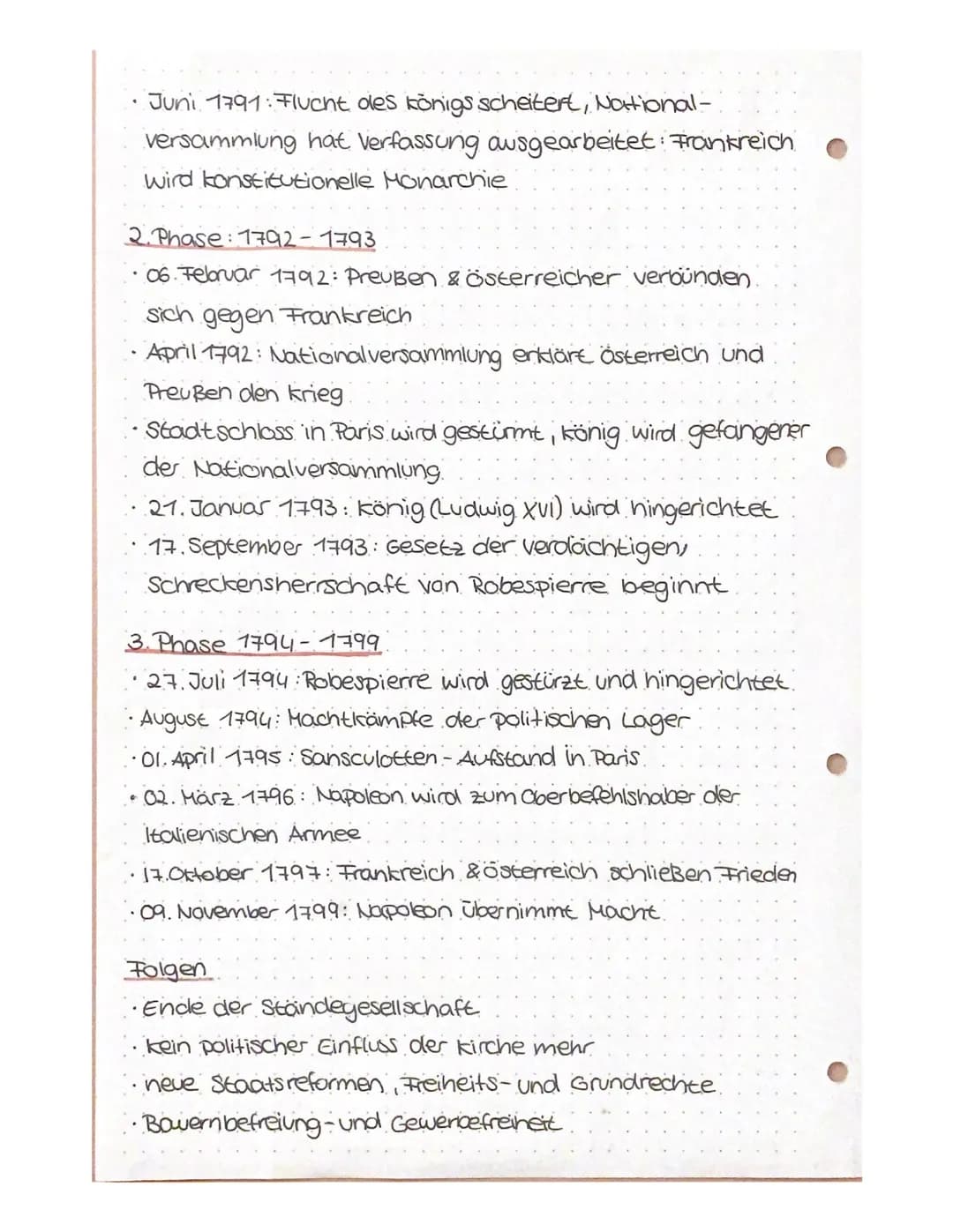 • Französische
REVOLUTION
1789-1799
Ursachen.
• Standegesellschaft: 1. Stand Kirche, 2. Adel, 3. Bauern
→1.&2. Stand lebte im Luxus 3. Stand