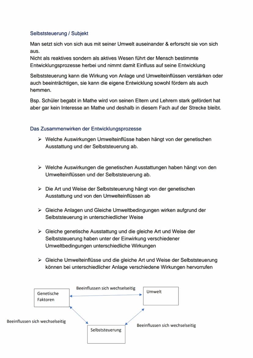 Definition
Der Begriff Entwicklung:
PäPsy EP
Unter Entwicklung versteht man Veränderungen des Erlebens und Verhaltens im
Laufe des Lebens
Di
