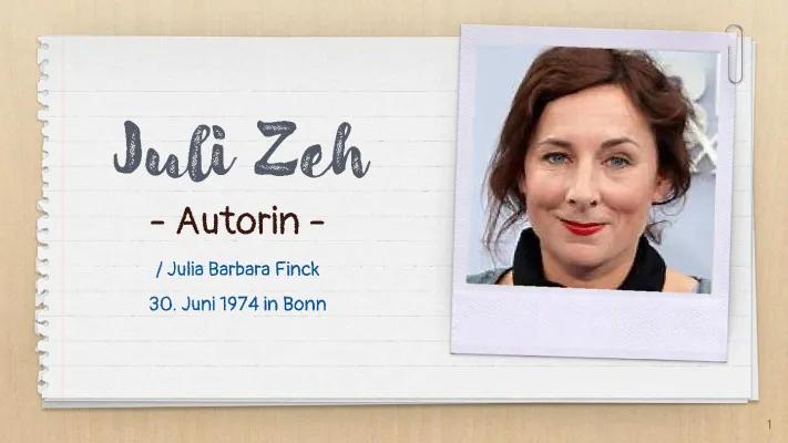 Know Juli Zeh (Autorin von Corpus Delicti) thumbnail