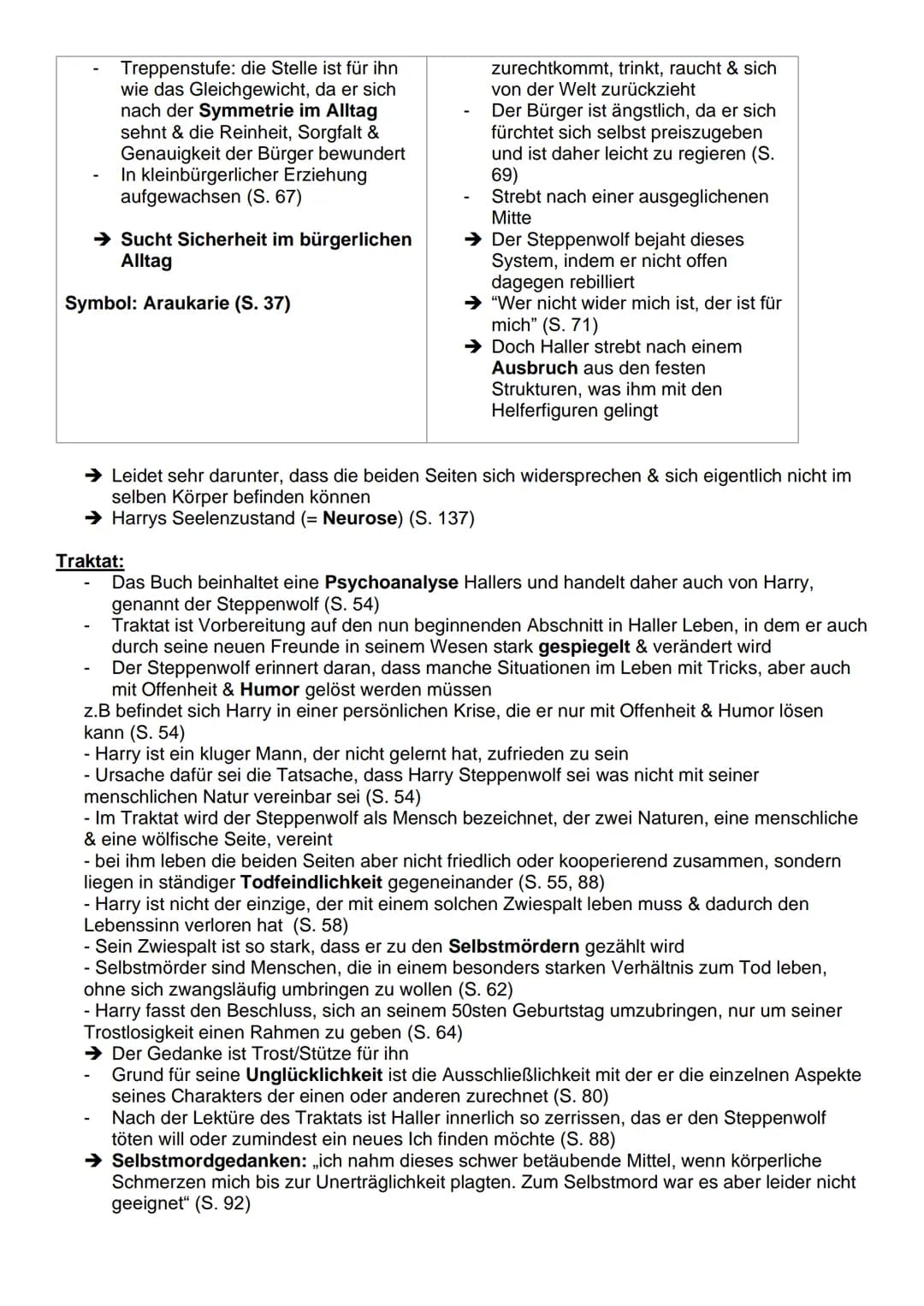 Einleitung/Inhaltsangabe:
Einleitung:
Doch inwiefern sind Harry aus dem Roman "der Steppenwolf", der von Hermann Hesse verfasst
und 1927 ver