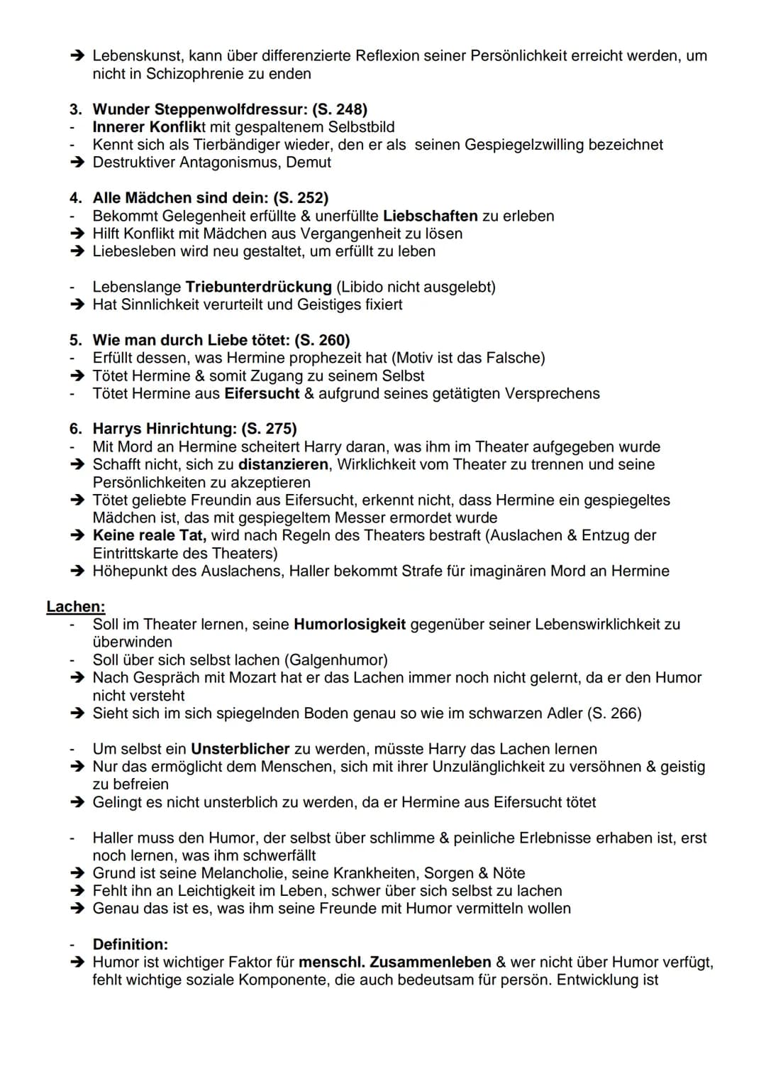 Einleitung/Inhaltsangabe:
Einleitung:
Doch inwiefern sind Harry aus dem Roman "der Steppenwolf", der von Hermann Hesse verfasst
und 1927 ver