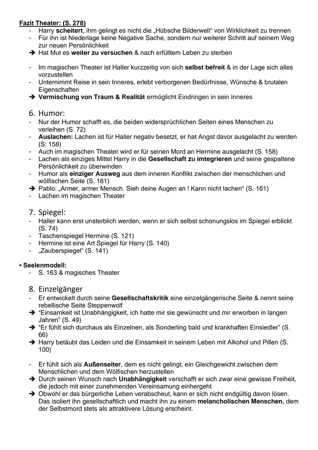 Einleitung/Inhaltsangabe:
Einleitung:
Doch inwiefern sind Harry aus dem Roman "der Steppenwolf", der von Hermann Hesse verfasst
und 1927 ver