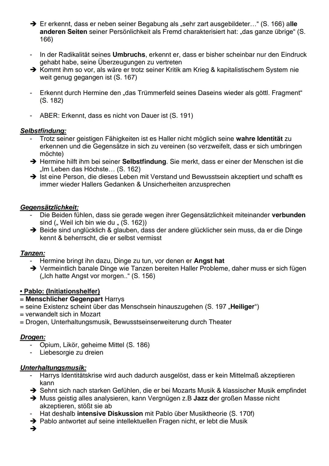 Einleitung/Inhaltsangabe:
Einleitung:
Doch inwiefern sind Harry aus dem Roman "der Steppenwolf", der von Hermann Hesse verfasst
und 1927 ver