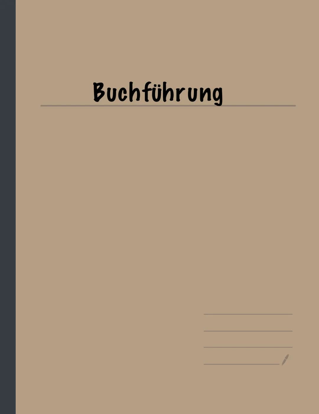 Buchführung Buchführung
Was ist eine Buchführung?
Die Buchführung ist eine planmäßige, lückenlose und geordnete
Aufzeichnung aller Geschäfts