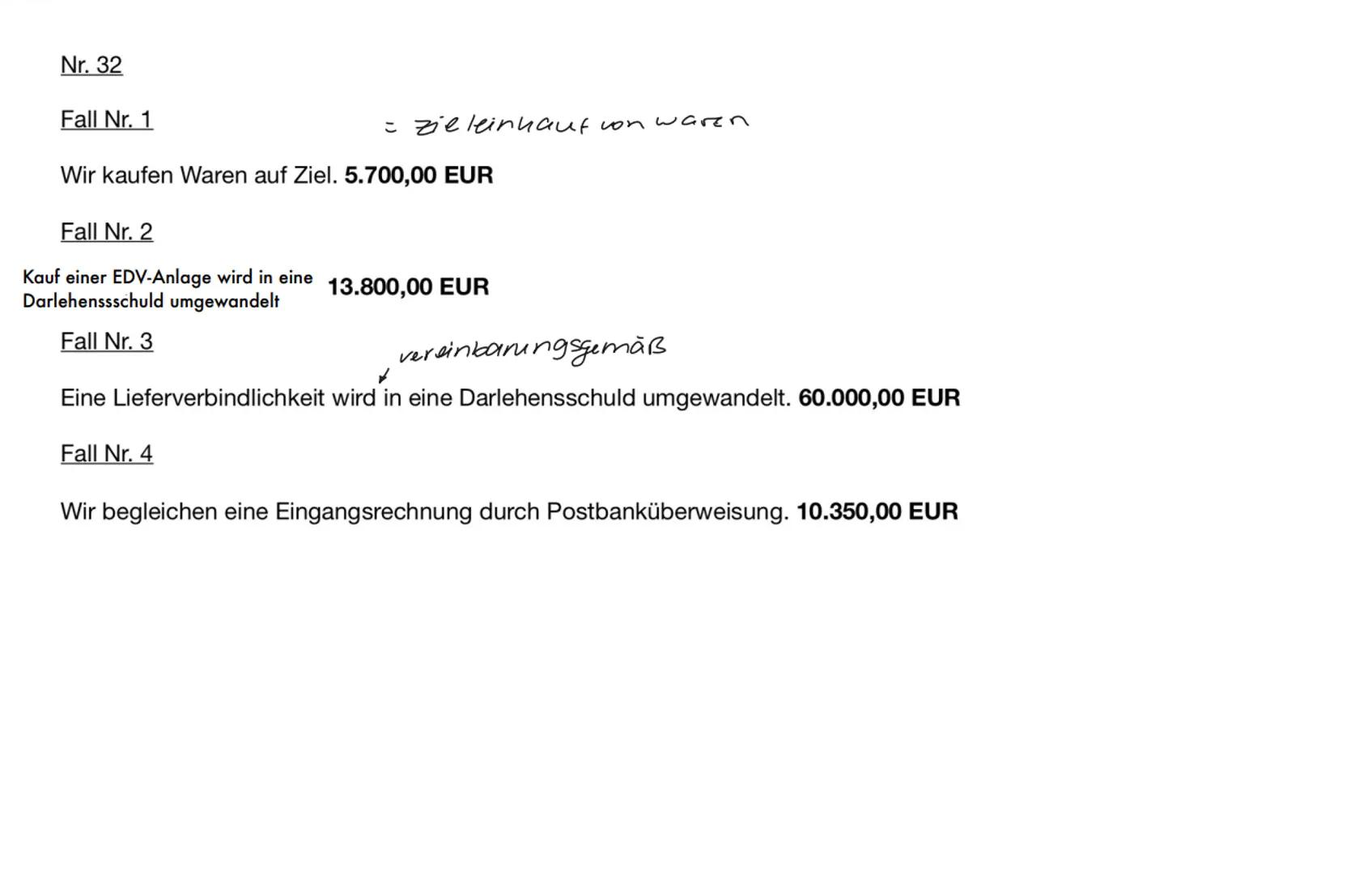 Buchführung Buchführung
Was ist eine Buchführung?
Die Buchführung ist eine planmäßige, lückenlose und geordnete
Aufzeichnung aller Geschäfts