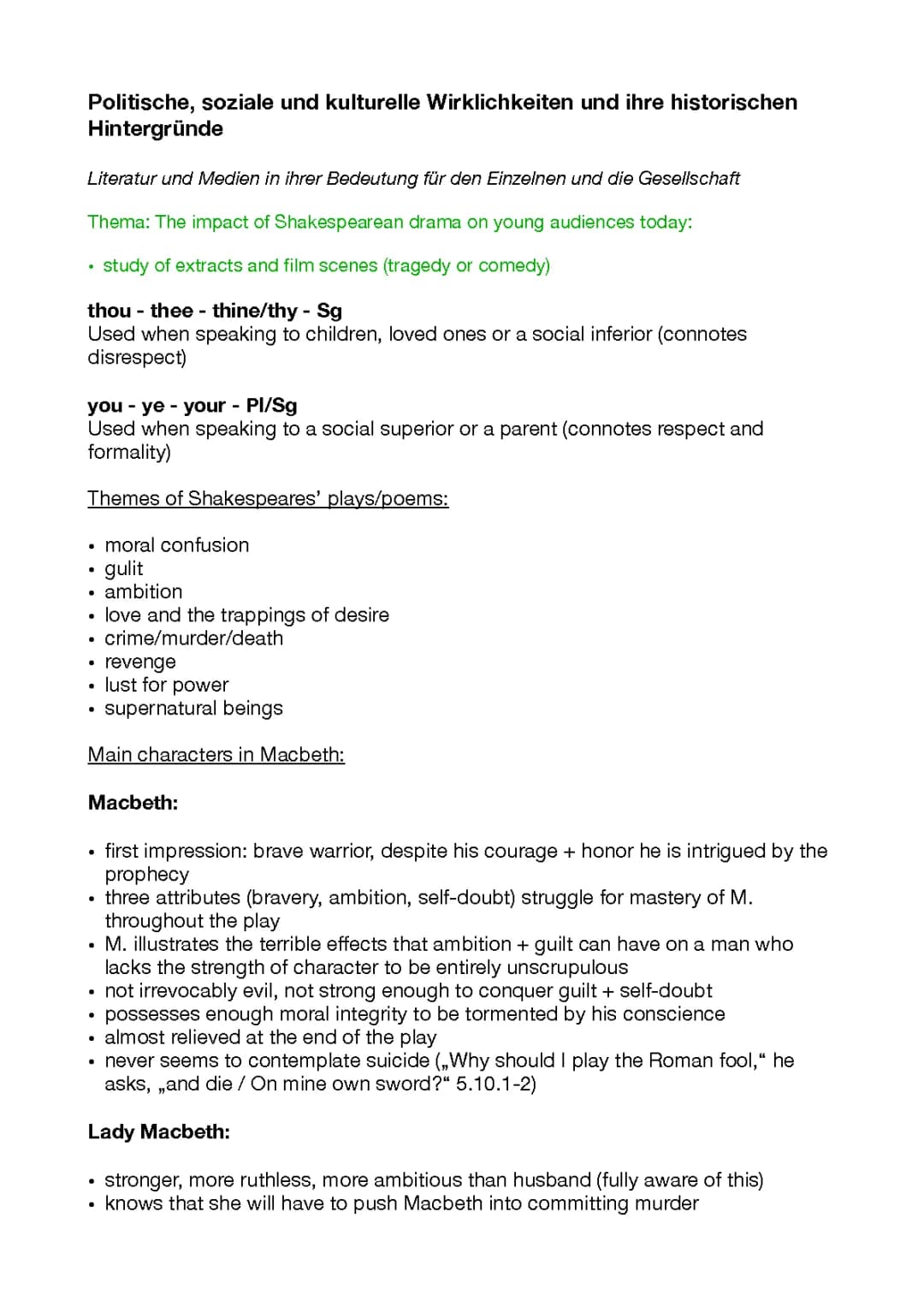Macbeth Summary and Fun Facts for Kids