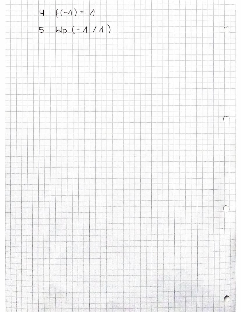 WENDEPUNKT
einzelne Schritte:
1. 1., 2. und 3. Ableitung bilden
2. f(x)=0
3.
ir-Werte aus dem 2. Schritt
23. Ableitung einsetzen
und denomin