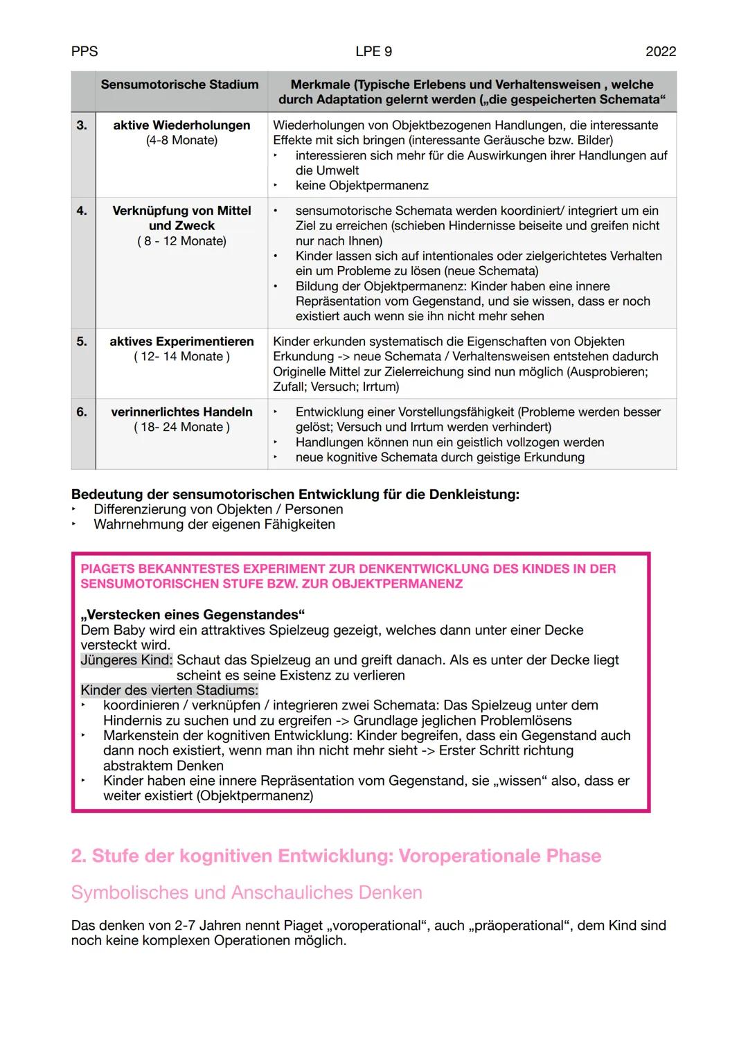 PPS
LPE 9
Grundlagen der Entwicklungspsychologie
15.1.1 Der Begriff ,,Entwicklung"
Unter Entwicklung versteht man relativ überdauernde (also