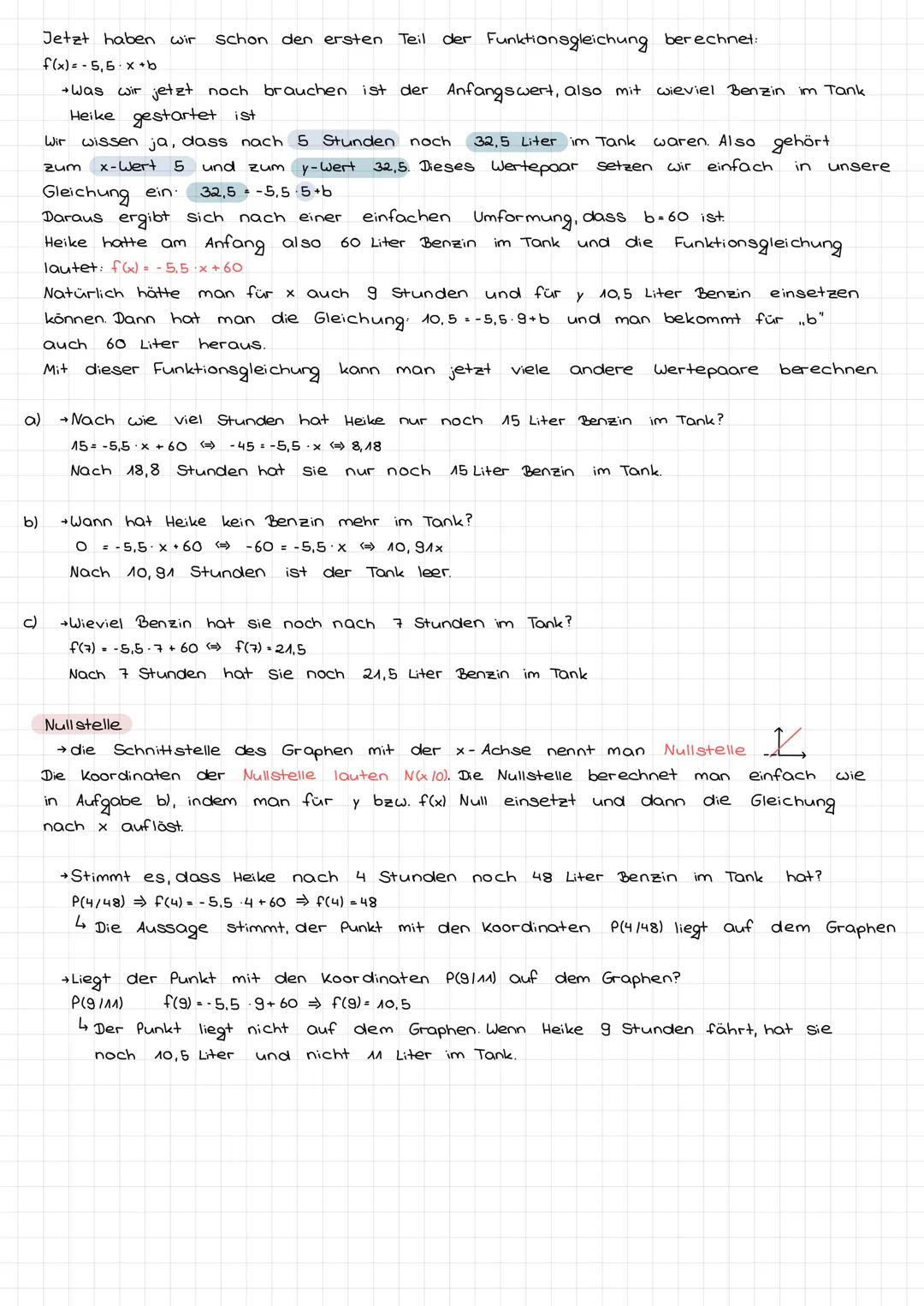 → bei einer Funktion geht es in erster Linie um Wertepaare. Man versucht mit einer klar
definieren Vorschrift einer beliebigen zahl genau ei