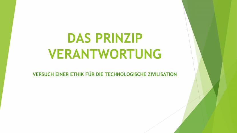 66
DARF DIE MENSCHHEIT
KOLLEKTIVEN
SELBSTMORD BEGEHEN? ""
VON HANS JONAS DAS PRINZIP
VERANTWORTUNG
VERSUCH EINER ETHIK FÜR DIE TECHNOLOGISCH