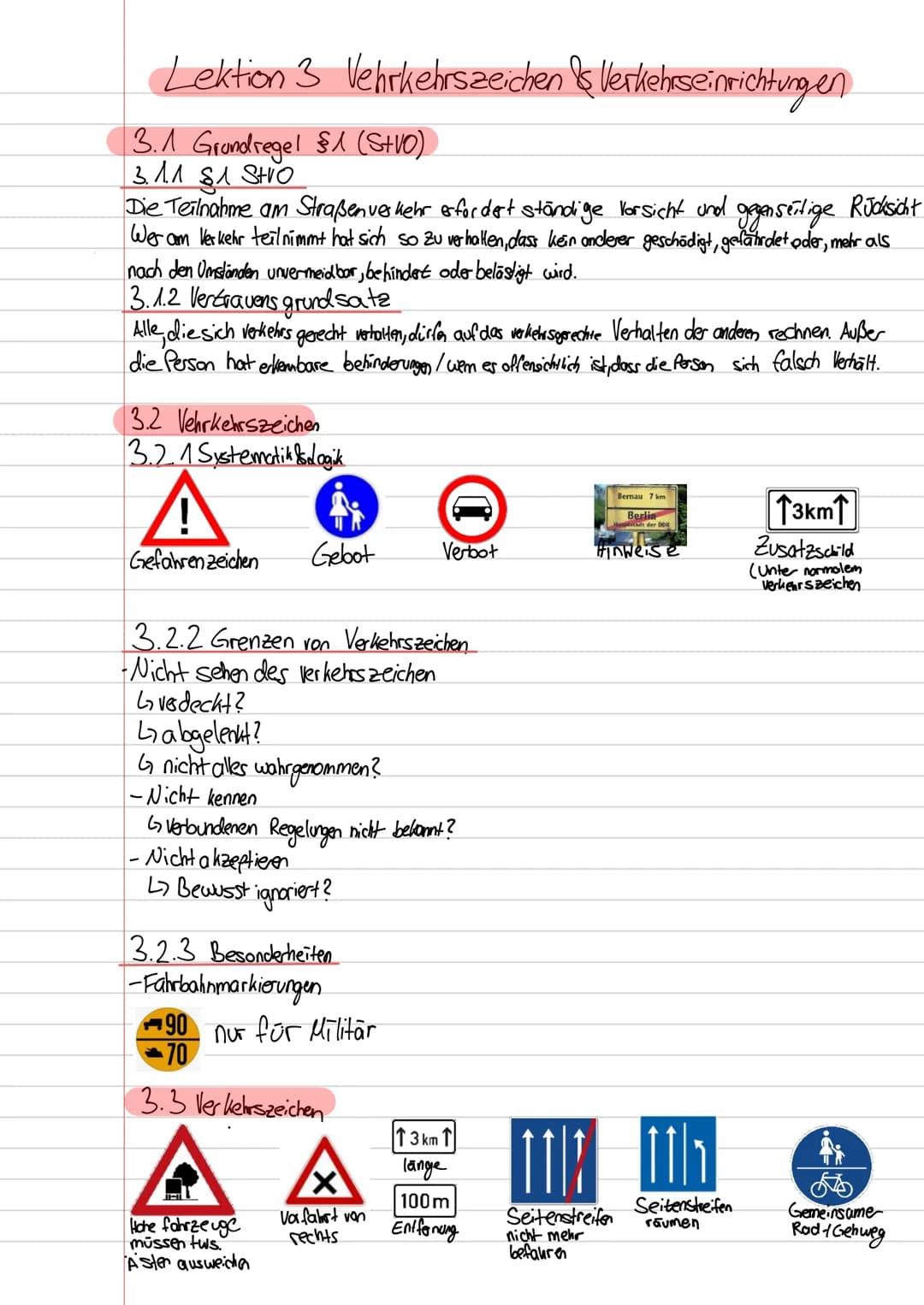 Lektion & Andere Teilnehmer im Straßenverkehr
8.1 Öffentliche Verkehrsteilnehmer
8.1.1 Busse, Schulbusse, Straßenbahn
-Nur mit Schritt gesch