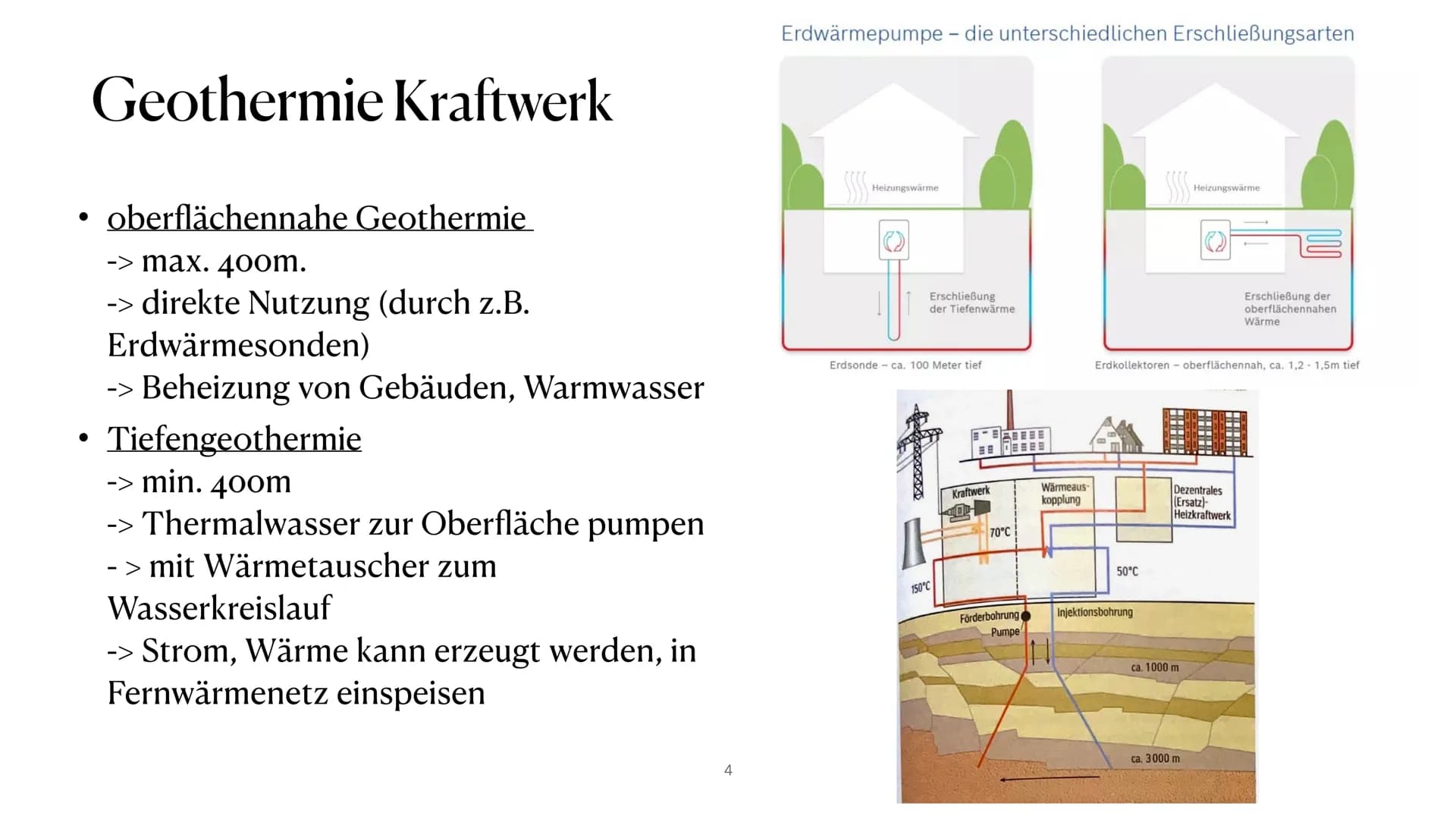 Geothermie ●
●
●
●
• Vor- Nachteile
Zukunftsperspektiven
●
Entstehung
Gewinnung der Energie
Nutzung Deutschland und Weltweit
Raumbeispiel Is