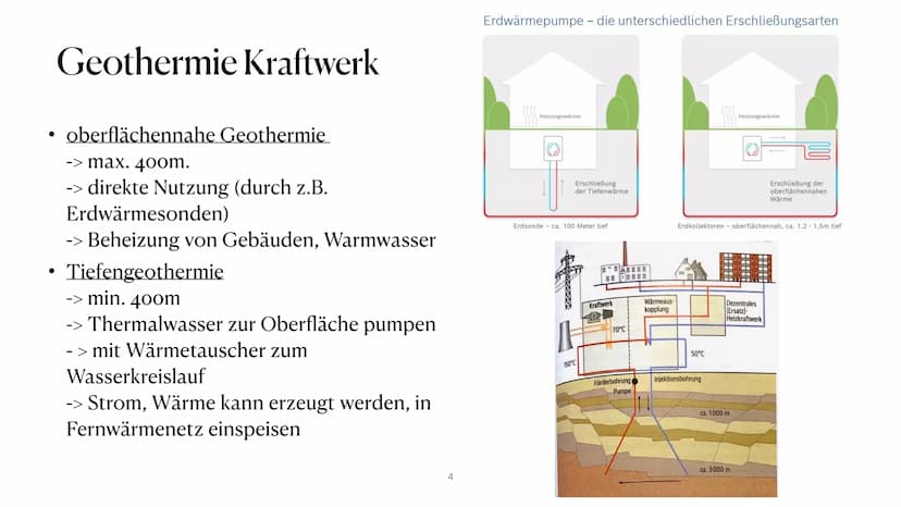 Geothermie ●
●
●
●
• Vor- Nachteile
Zukunftsperspektiven
●
Entstehung
Gewinnung der Energie
Nutzung Deutschland und Weltweit
Raumbeispiel Is