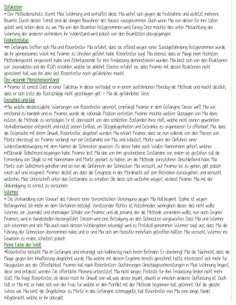 Juli Zeh - Corpus Delicti Ein Prozess
Zusammenfassung:
Das Vorwort
• aus Schrift von Heinrich Kramer -> Gesundheit als höchstes Ziel des Men