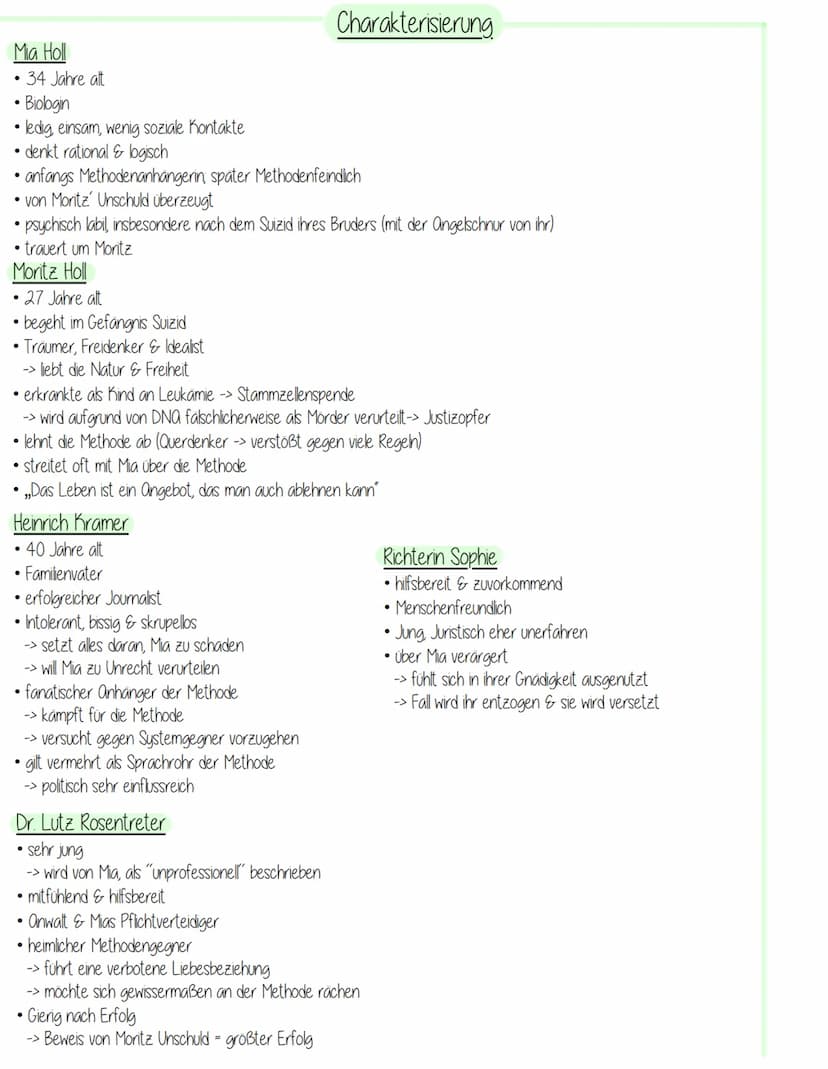 Juli Zeh - Corpus Delicti Ein Prozess
Zusammenfassung:
Das Vorwort
• aus Schrift von Heinrich Kramer -> Gesundheit als höchstes Ziel des Men