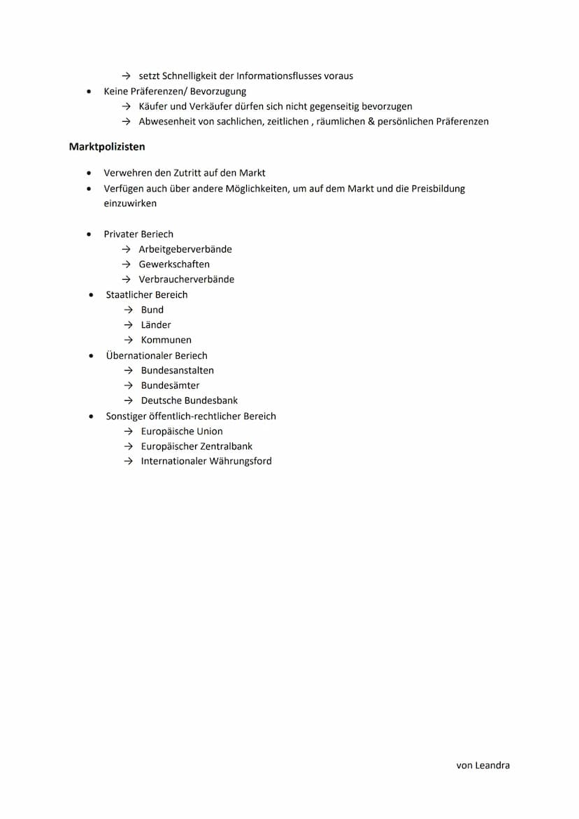 Marktformen
Polypol:
→Viele Anbieter und viele Nachfrager
(Obst & Gemüse Händler)
→Viele bieten dasselbe gut an
→Bestmöglicher Preis aus Kun