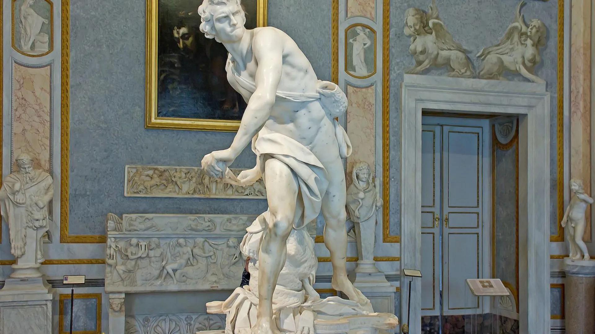 Jeder kennt die Geschichte von dem
Hirtenjungen der den Riesen besiegt. Im David gegen Goliath
Glauben an seine Unbesiegbarkeit fordert
der 