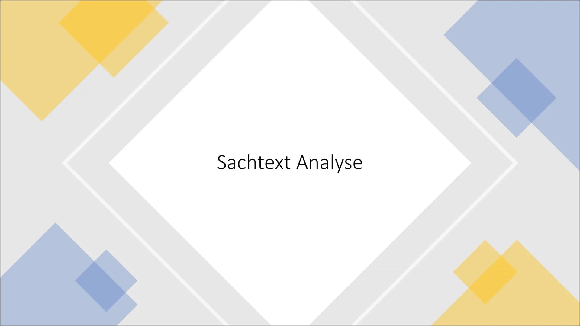 Sachtext Analyse Gliederung
der
Präsentation
●
●
●
Was sind eigentlich Sachtexte ?
Die einzelnen Schritte zu einer
Analyse
Formulierungshilf