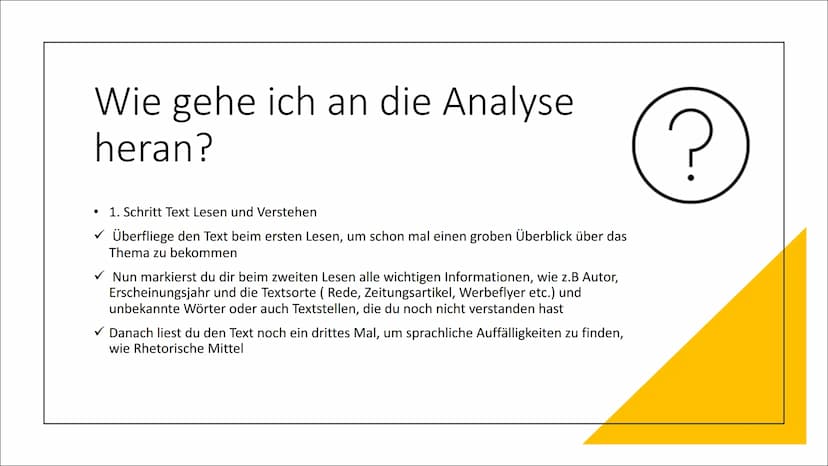 Sachtext Analyse Gliederung
der
Präsentation
●
●
●
Was sind eigentlich Sachtexte ?
Die einzelnen Schritte zu einer
Analyse
Formulierungshilf