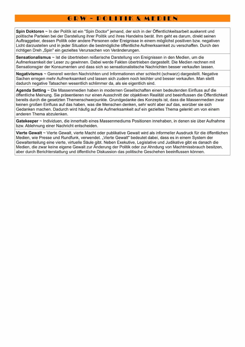 O
Verankerung in Art. 5 GG
unabdingbar für eine demokratische Staatsordnung
Garantieren der freien Meinungsbildung der Öffentlichkeit
Freihe