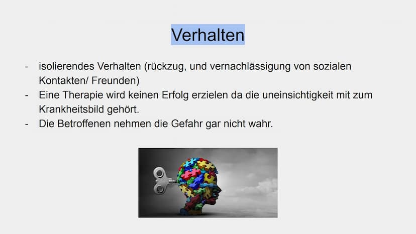 Magersucht
Präsentation von Gliederung
• Definition
mögliche Ursachen
psychische Merkmale
●
• körperliche Merkmale
potentielle Auslöser
Folg