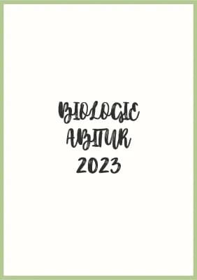 Know ABITUR 2023: Ökologie / Neurobiologie / Evolution thumbnail