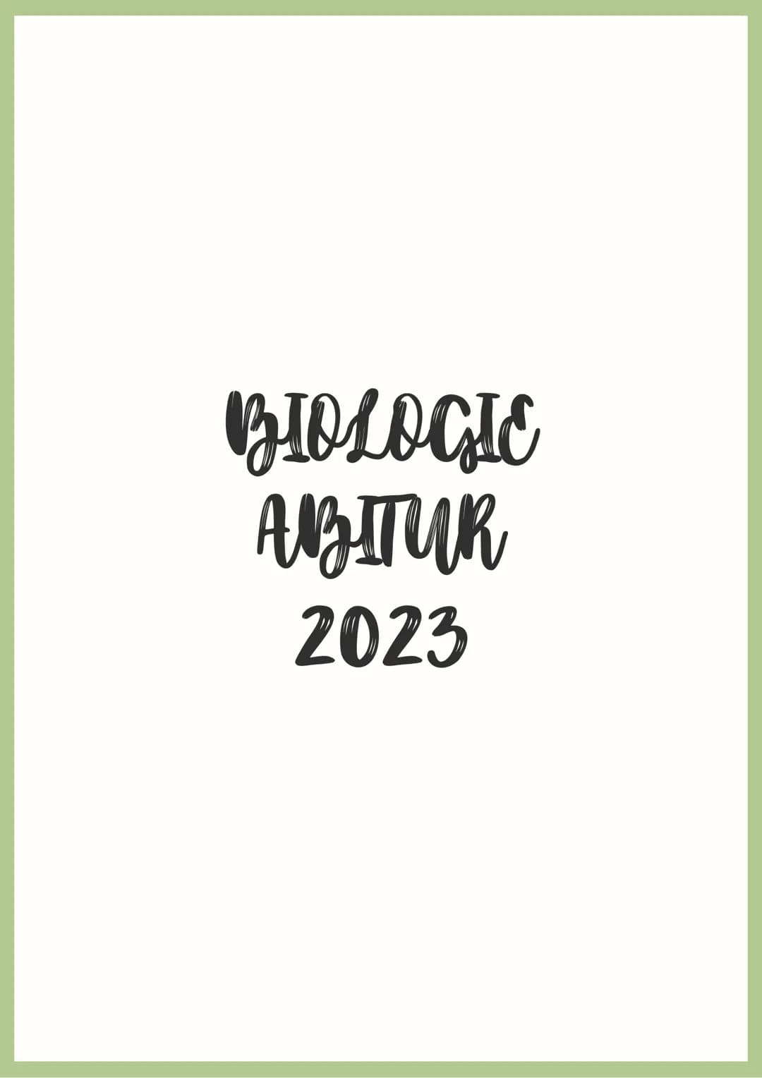 BIOLOGIC
ABITUR
2023 علهم لمام
Abiotische-& Biotische Faktoren
Abiotische Faktoren:
->
> physikalische & chemische Faktoren der unbelebten U