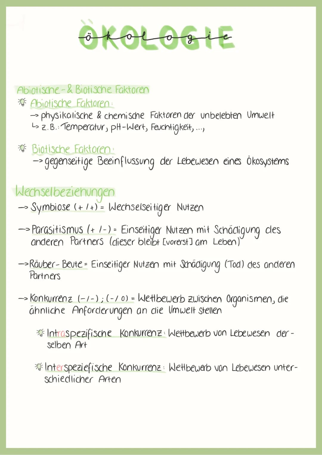 BIOLOGIC
ABITUR
2023 علهم لمام
Abiotische-& Biotische Faktoren
Abiotische Faktoren:
->
> physikalische & chemische Faktoren der unbelebten U