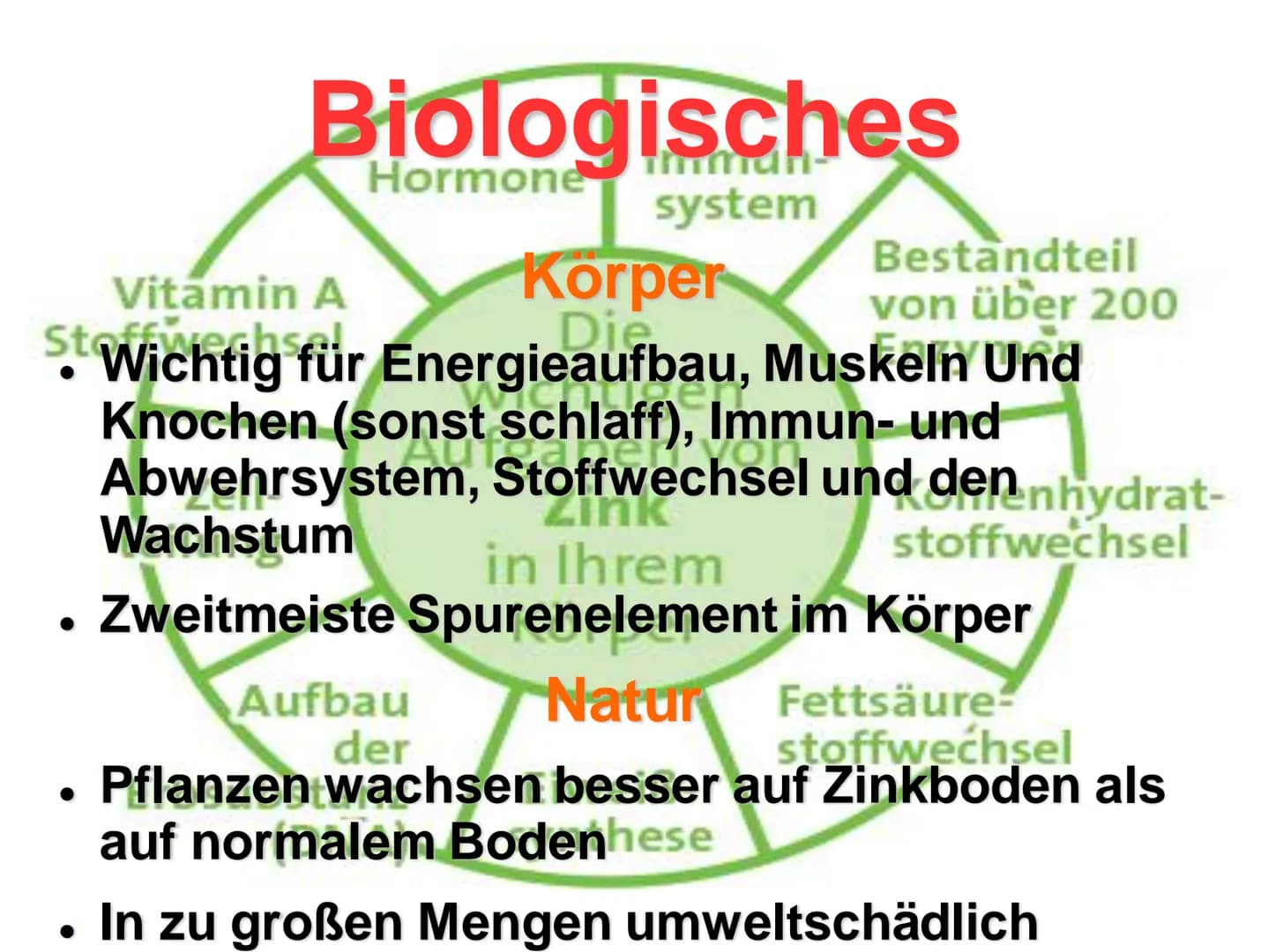 INK Steckbrief/
Eigenschaften Z
65,38
- Symbol: Zn
Ordnungszahl: 30-
unedles Metall
Farbe: bläulich-weiß
Bruch: silber-weiß
- spröde (20-100