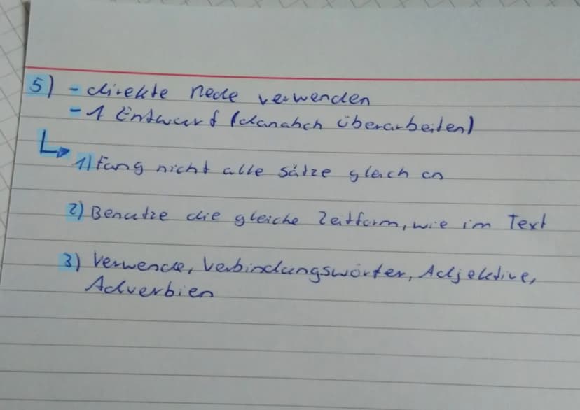 Eine Geschichte weiterschreiben
1) Um welche Textsorte handelt es sich?
L> Liebesgeschichie, kimi, Science-Fiction
2) welche Figuien? - gat 