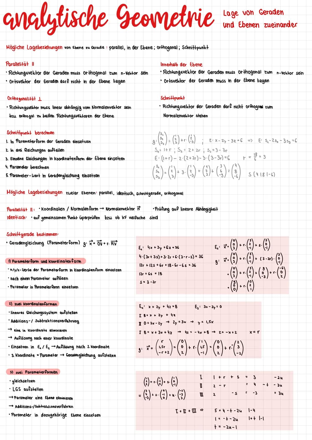vektoren
RÄUMLICHES KOORDINATEN SYSTEM
J
"2
EX₁
P(21212)
-1
KOORDINATEN IM RAU
1
P
-1 3
→→X₂
4 Differenzvektor
2
à
"X₁" : nach vorne im Raum