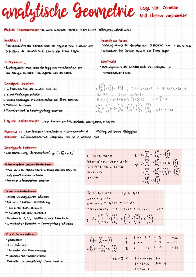 vektoren
RÄUMLICHES KOORDINATEN SYSTEM
J
"2
EX₁
P(21212)
-1
KOORDINATEN IM RAU
1
P
-1 3
→→X₂
4 Differenzvektor
2
à
"X₁" : nach vorne im Raum