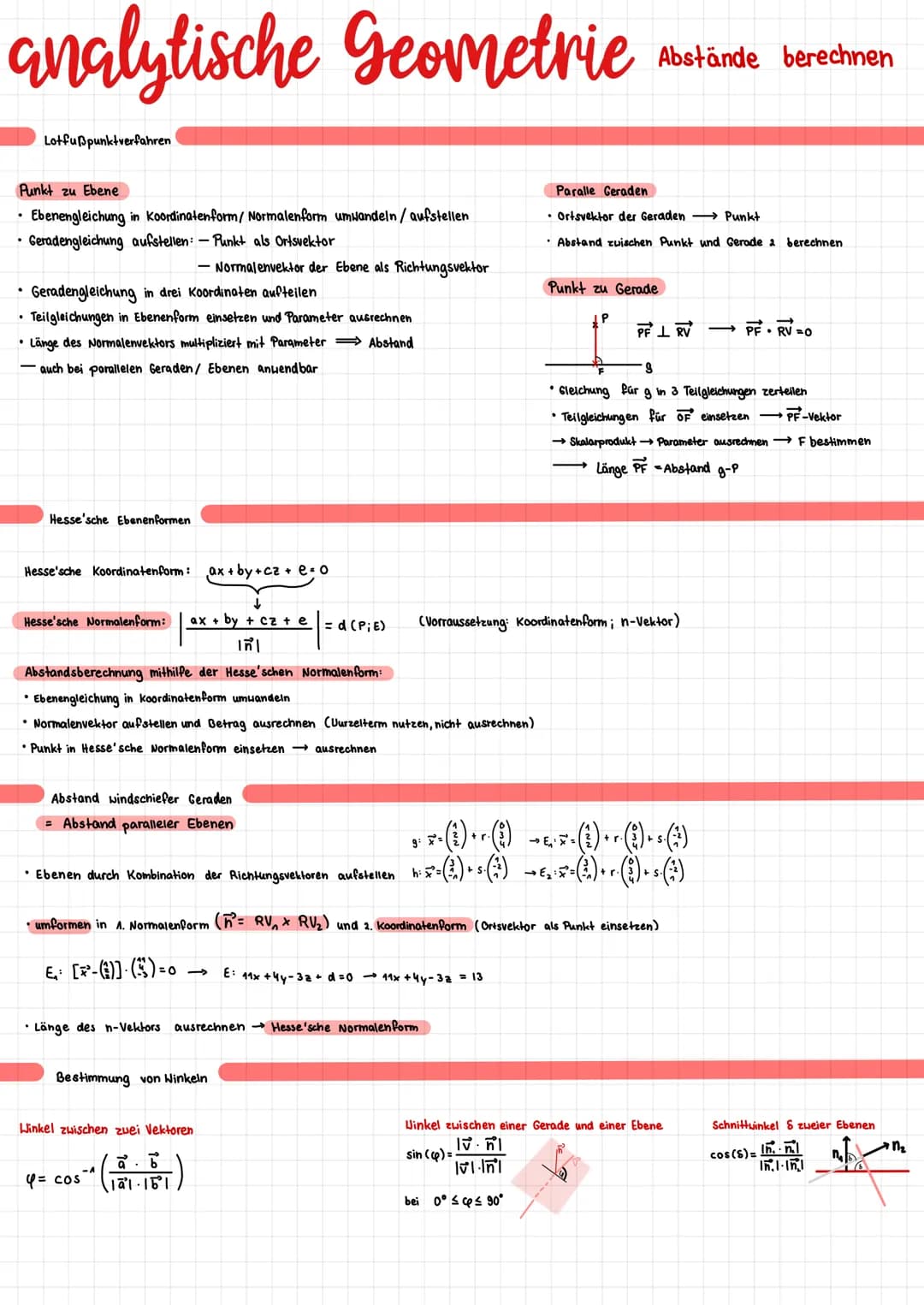 vektoren
RÄUMLICHES KOORDINATEN SYSTEM
J
"2
EX₁
P(21212)
-1
KOORDINATEN IM RAU
1
P
-1 3
→→X₂
4 Differenzvektor
2
à
"X₁" : nach vorne im Raum