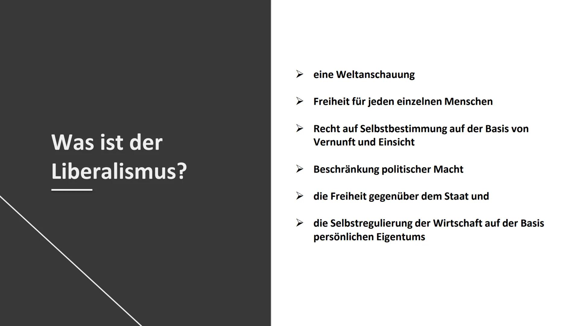 Der Liberalismus
Von Azerin Gliederung
1. Einleitung
➤ Was ist der Liberalismus ?
2. Hauptteil
Grundidee
Entstehung
Verschiedene Formen (3)
