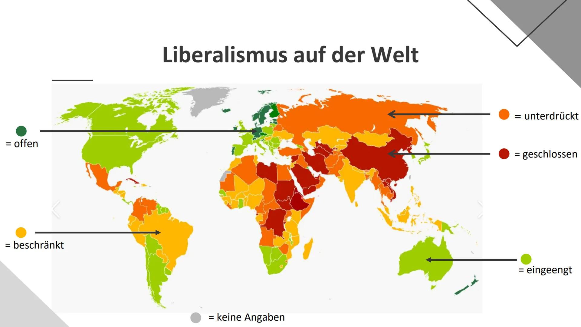 Der Liberalismus
Von Azerin Gliederung
1. Einleitung
➤ Was ist der Liberalismus ?
2. Hauptteil
Grundidee
Entstehung
Verschiedene Formen (3)
