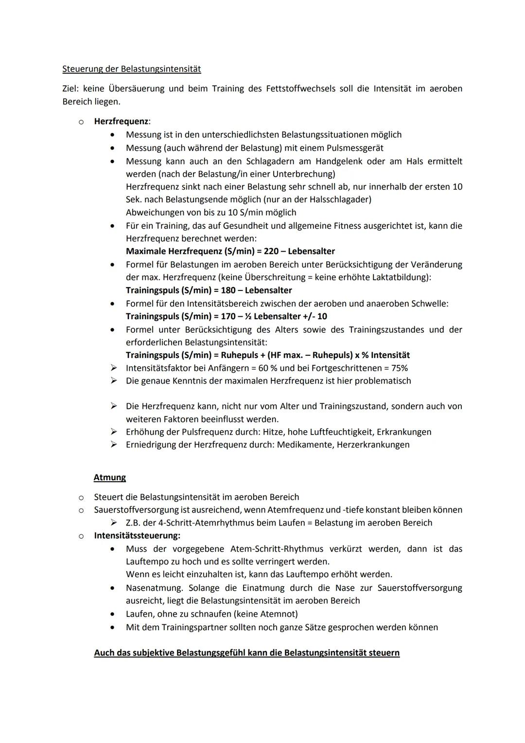 # Sport Thema Ausdauer

Begriffe

*   Aerob: Sauerstoffzufuhr und -verbrauch sind ausgeglichen
*   Anaerob: Sauerstoffverbrauch ist höher al
