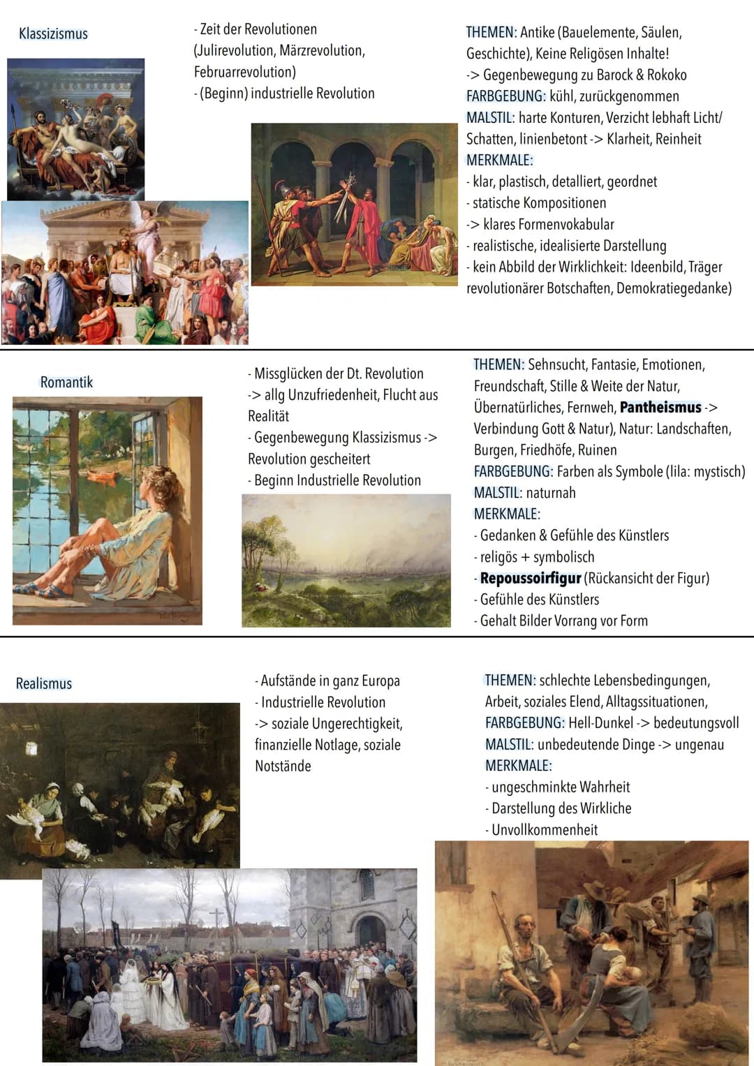 Epoche
Renaissance
Barock
Rokoko
Geschichtliche Ereignisse
- Antikenbegeisterung
- Humanismus (Mensch im Zentrum)
- Diesseits orientiert
- A