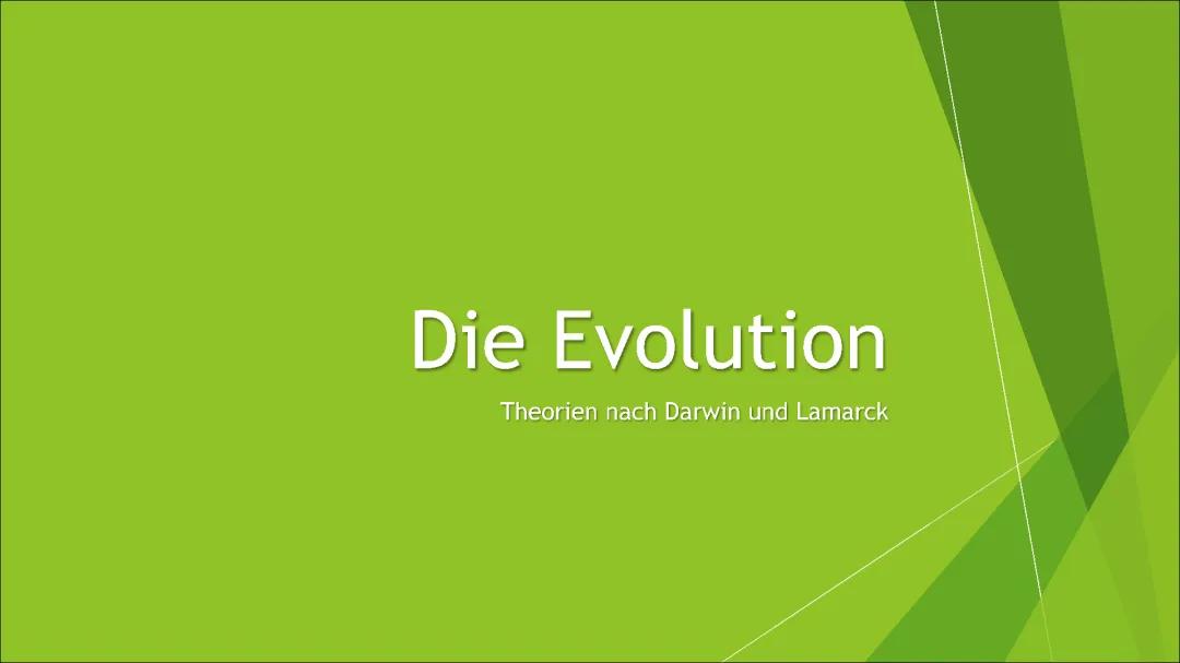 Lamarck vs Darwin: Evolutionstheorien im Vergleich - Giraffen, Tabellen & Arbeitsblätter