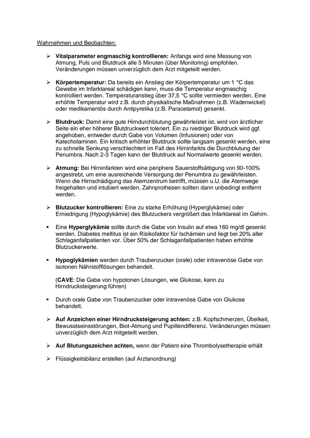 Definition:
Bei einem Schlaganfall treten plötzlich (,,schlagartig") Symptome wie Hemiplegie
(Halbseitenlähmung), Bewegungs-, Sprach- und Be