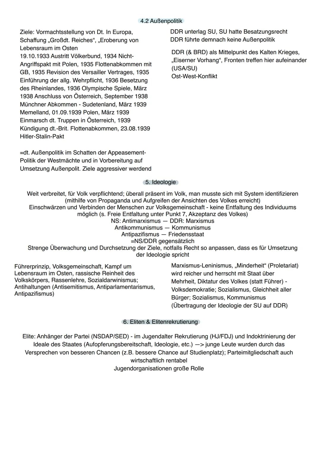 Diktaturenvergleich
NS-Diktatur (Adolf Hitler, NSDAP)
12 Jahre (30.01.1933 bis 02.09.1945
1. zeitliche Dauer
Aus Demokratie, Scheitern der W