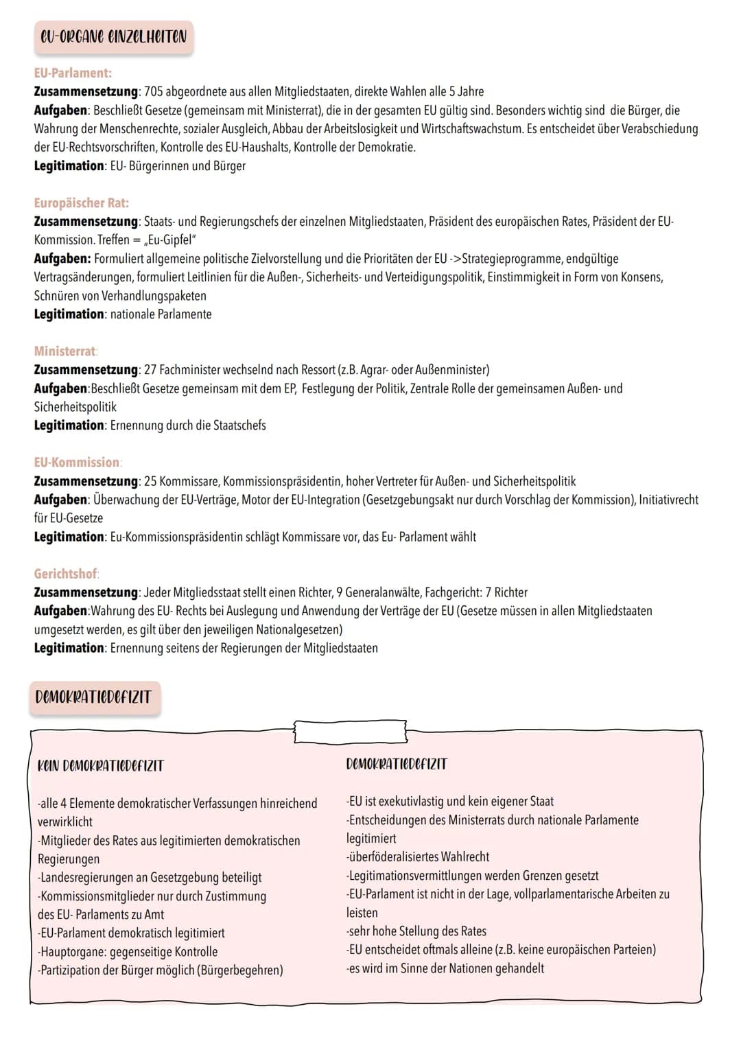 DIE WICHTIGSTEN ORGANE:
Europäischer Rat
27 Staats- und
Regierungschefs,
Regierungspräsident, Eu-
Kommissionspräsidentin
WEITERE ORGANE
Geri