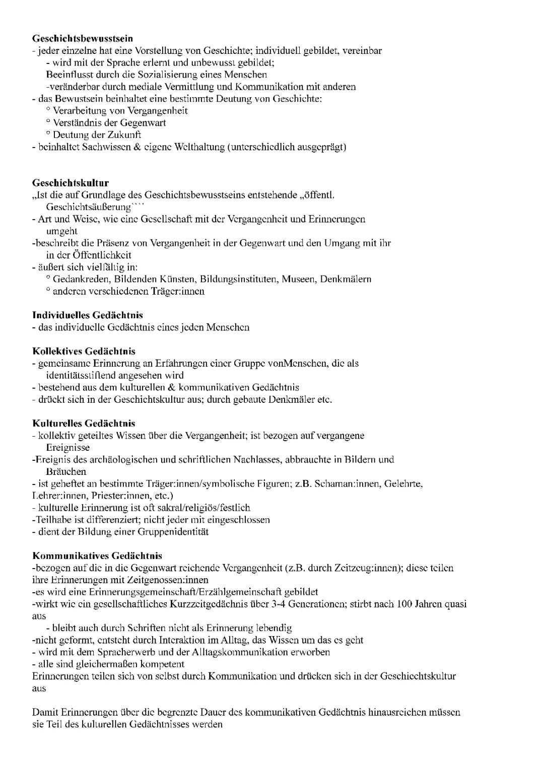  Geschichtsbewusstsein 