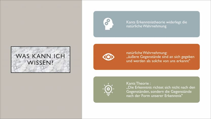 IMMANUEL KANT
Von Anna Lena und Anna INHALT
1. Steckbrief
2. Allgemeines
3. Biografie
4. Kritik der reinen Vernunft(die vier
wesentlichen Fr