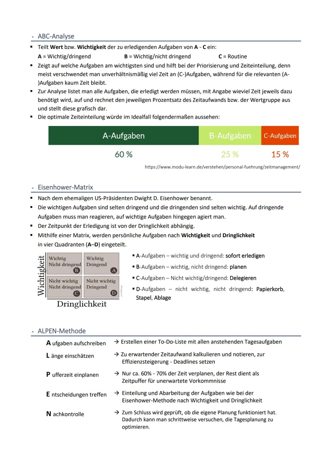 ■
330
Zeit
Inhalt
Was bedeutet Zeitmanagement?
■ Zeitmanagement-Methoden:
Pareto-Prinzip
ABC-Analyse
p/
Ziele
formulieren
Was bedeutet Zeitm