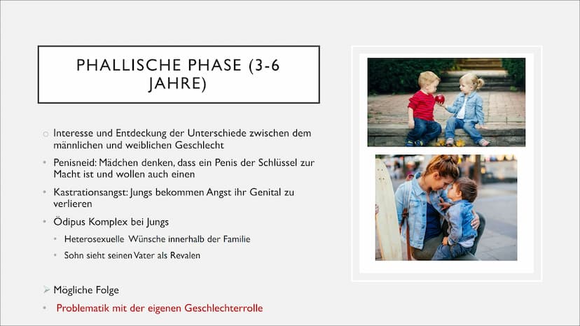 ENTWICKLUNG NACH SIGMUND FREUD UND
ERIK ERIKSON
Sana (S3)
Pädagogik am 04.10.2022 5 STUFEN DER PSYCHOSEXUELLEN
ENTWICKLUNG NACH FREUD o Im Z